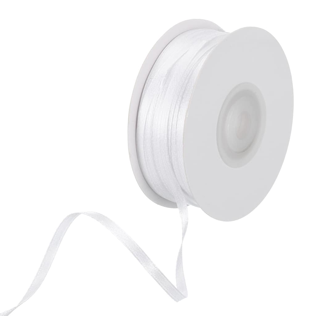 Satin Ribbon, 1/8 Inch x 100 Yards Double Face Satin Ribbon - 1/8 Inch