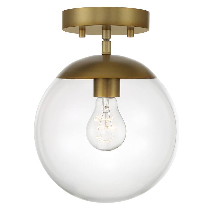Minka Lavery 2790 Auresa 8" Wide Mini-Pendant / Semi-Flush Convertible
