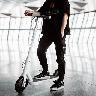 Foldable Electric Scooter w/18.6 Miles Max Operating Range & 15.5