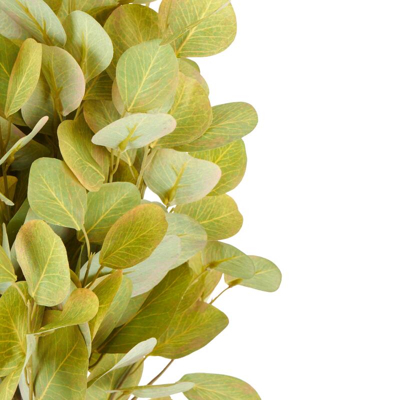 Green Polyester Tall Eucalyptus Stem Artificial Foliage (Set of 12)