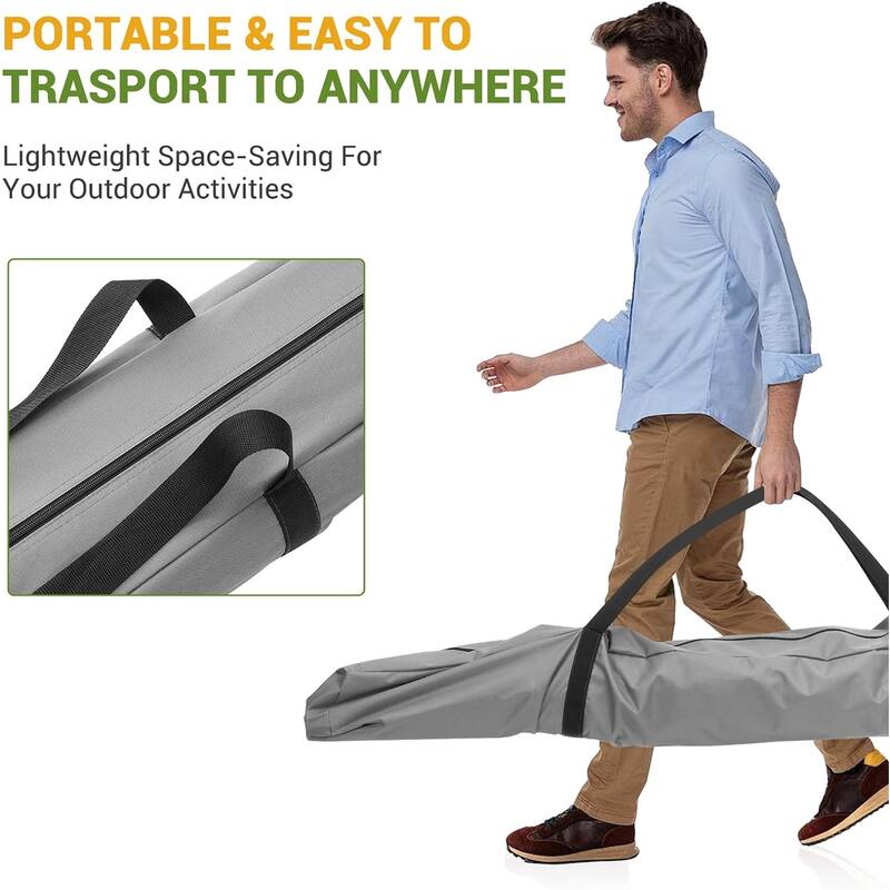 Pop-Up Canopy Sun Shelter with 6 Waterproof Sidewalls
