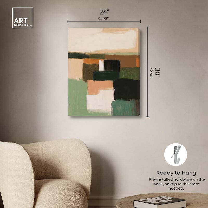Underbrush Musings I Canvas by Art Remedy, Gallery Wrapped