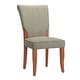preview thumbnail 3 of 6, Andorra Sage Velvet Upholstered Dining Chair (Set of 2) by iNSPIRE Q Classic