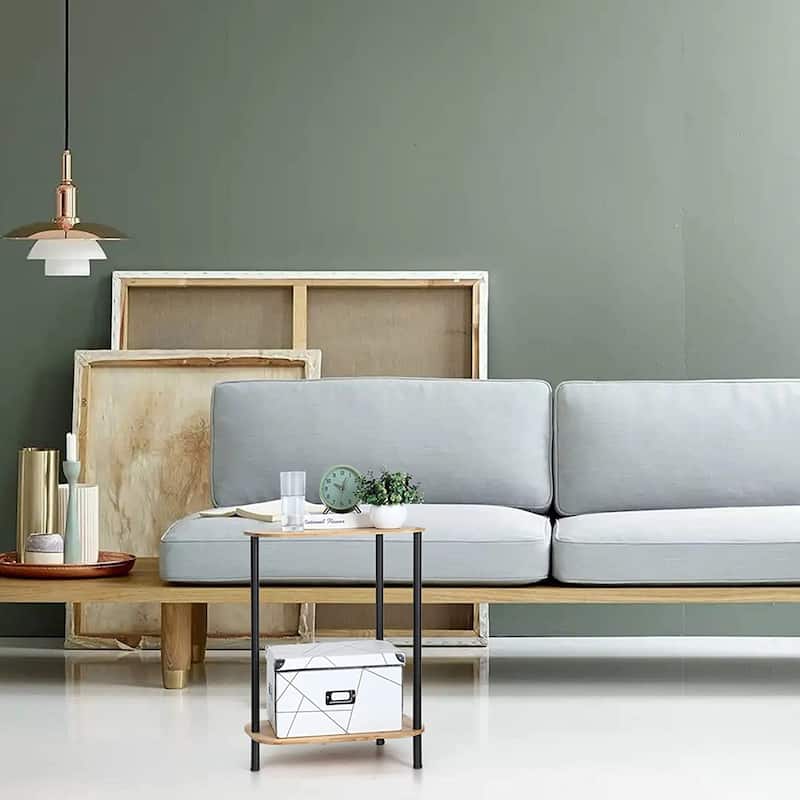 Small End Tables Living Room Set of 2