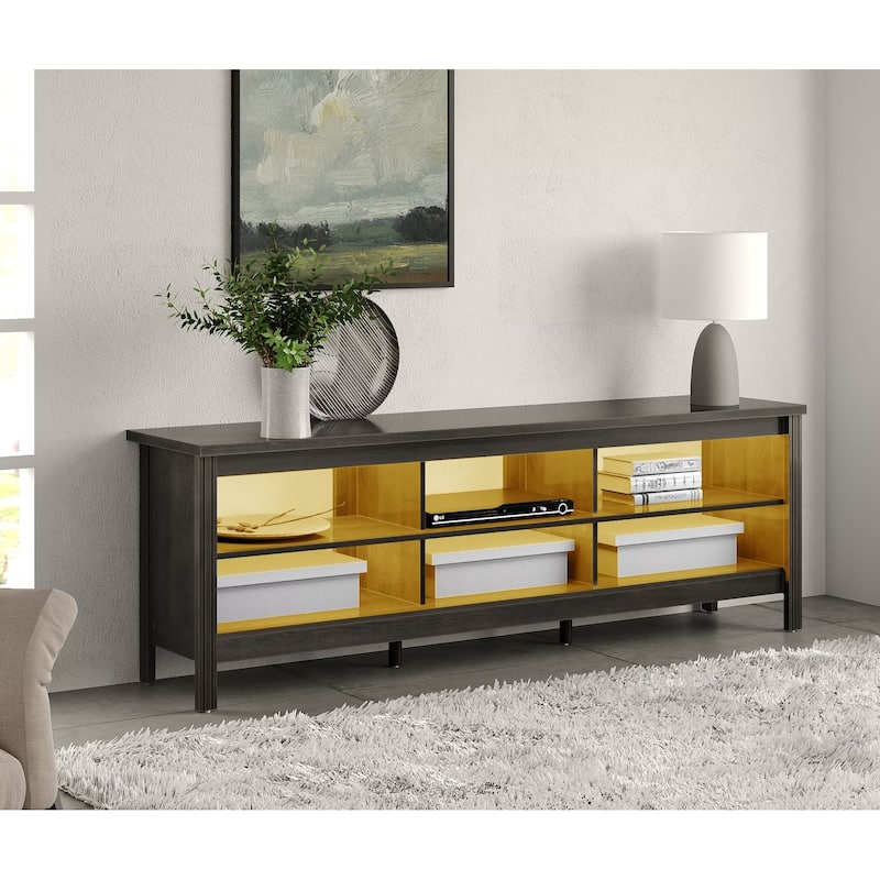 70 Inch TV Stand for 75'' TV, Classic Entertainment Center TV Console