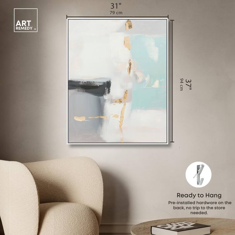 Misty Luxe II Canvas by Art Remedy