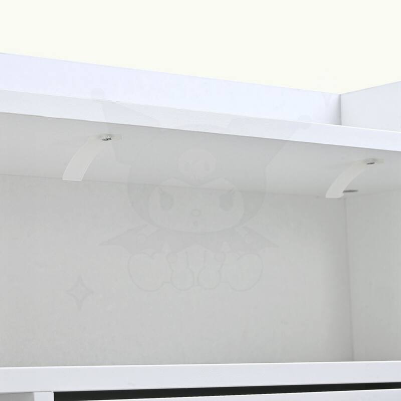 Multifunctional 2-Tier Shoe Storage Organizer with Drawers