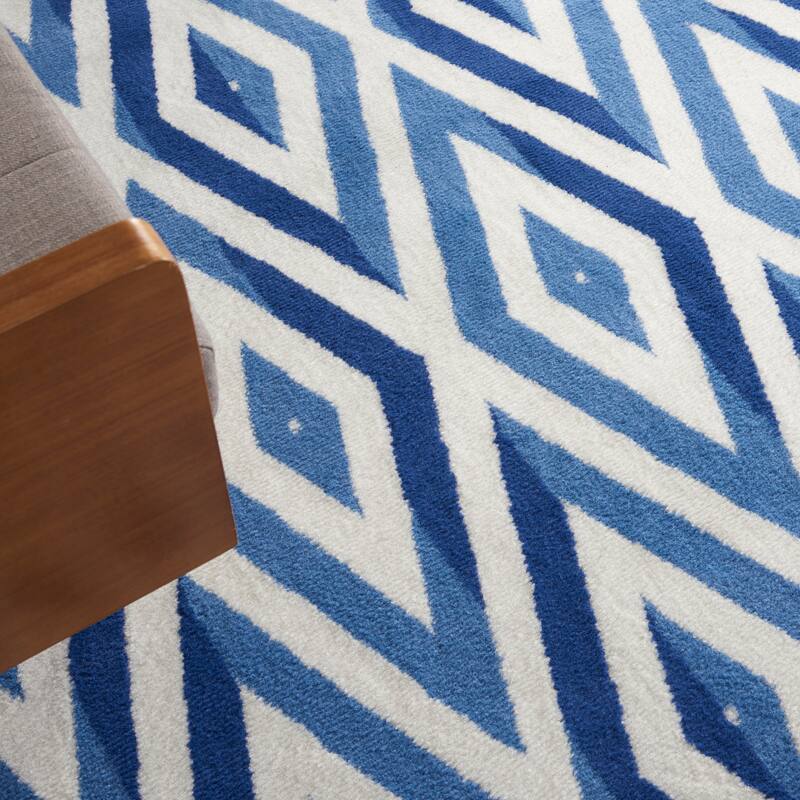 Nourison Whimsicle Modern Geometric Diamond Area Rug