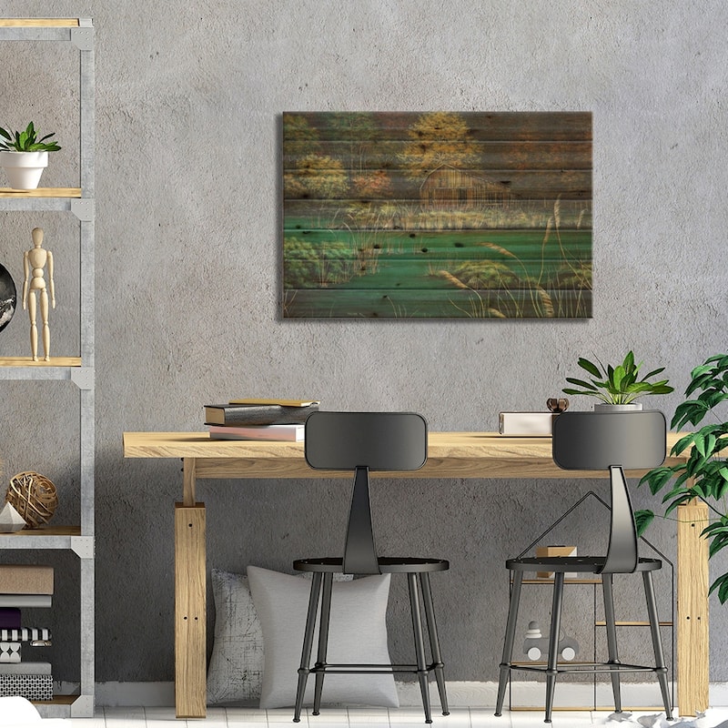 Good Memories Print On Wood by ColorByFeliks - Multi-Color