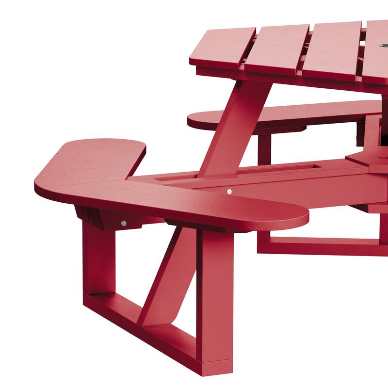 Shoreline Hexagon Picnic Table