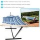 preview thumbnail 33 of 71, Sunnydaze Rope Hammock with 12-Foot Stand, Hammock Pad & Pillow