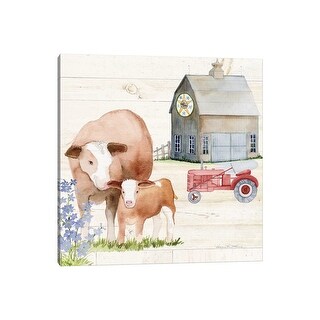 iCanvas "Life On The Farm I" by Kathleen Parr McKenna Canvas Print ...