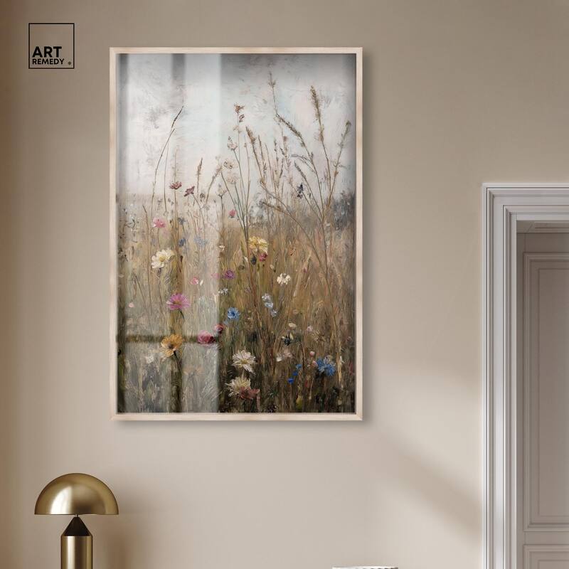 Field of Forgotten Dreams I Shadowbox by Art Remedy