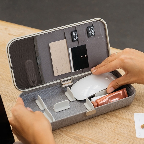 Orbitkey Portable & Customizable Desk Organizer Case with Wireless