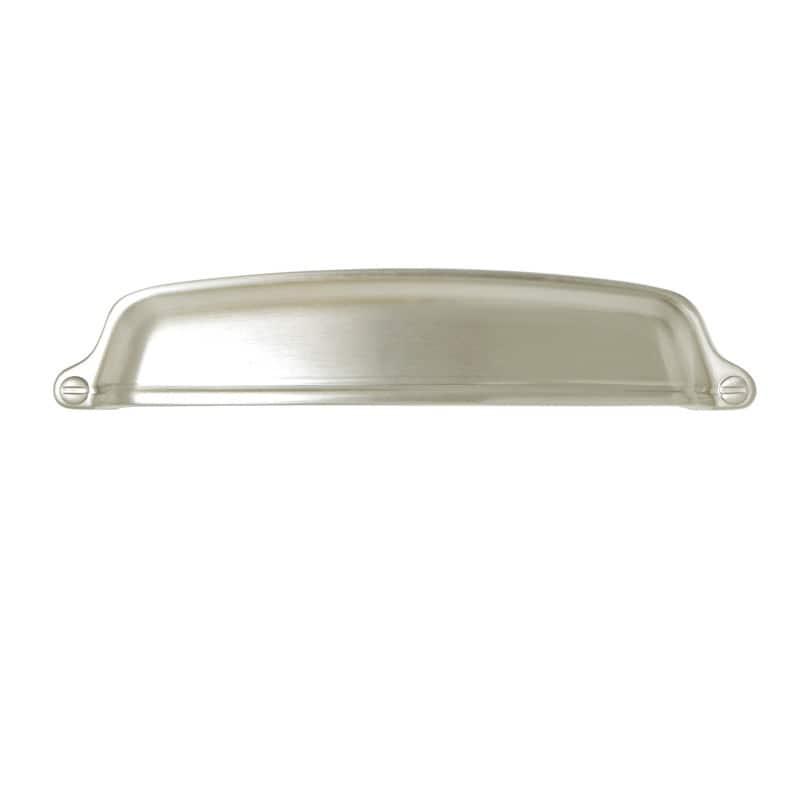 Utopia Alley Nicholas Pull Handle -Brushed Nickel - Metal Drawer Pull Handle, 5.0" Center to Center