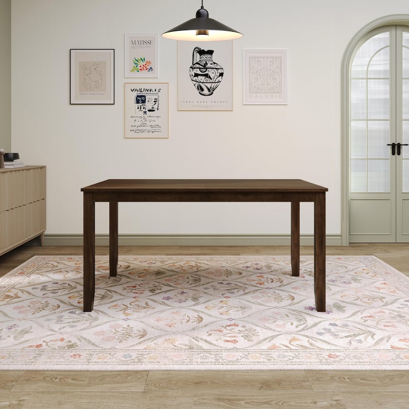 Clayfell Ouray 6-Piece Dining Set, Brown/Black - Dining Table only (Brown)