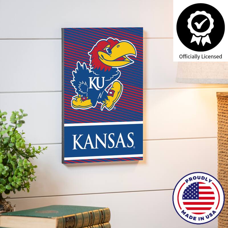 University of Kansas Foam Core Wall Decor