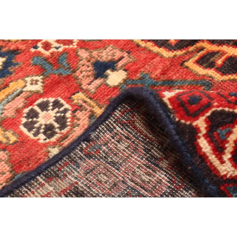 ECARPETGALLERY Hand-knotted Anadol Red Wool Rug - 4'0 x 6'11