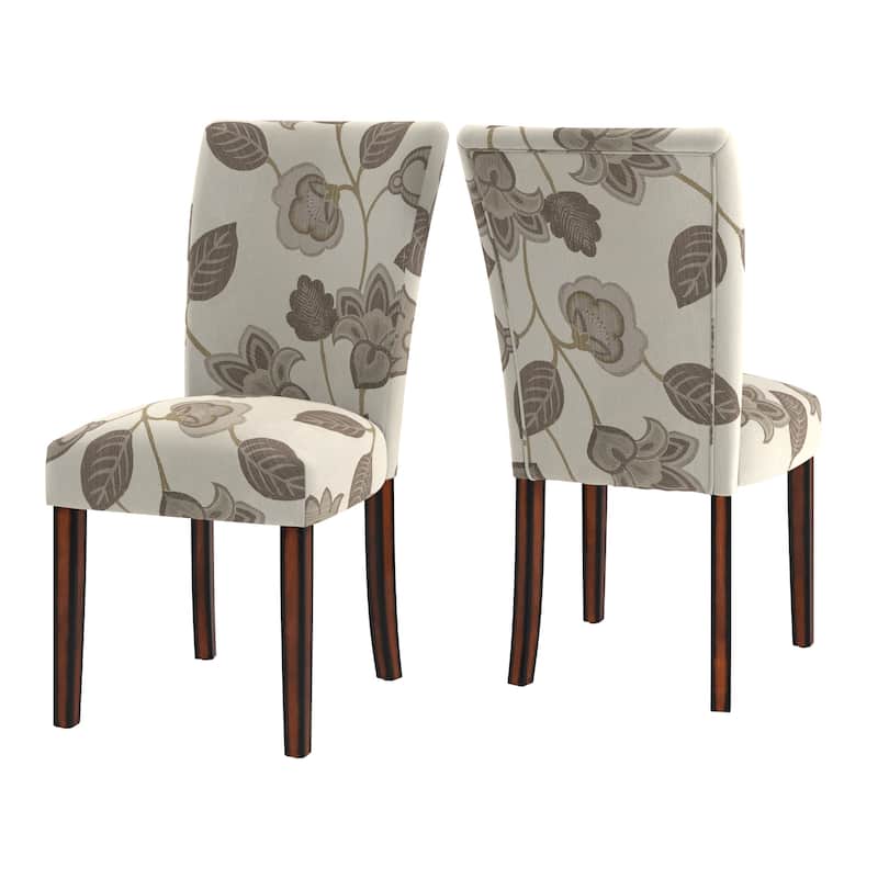 Catherine Print Parsons Dining Side Chair (Set of 2) by iNSPIRE Q Bold