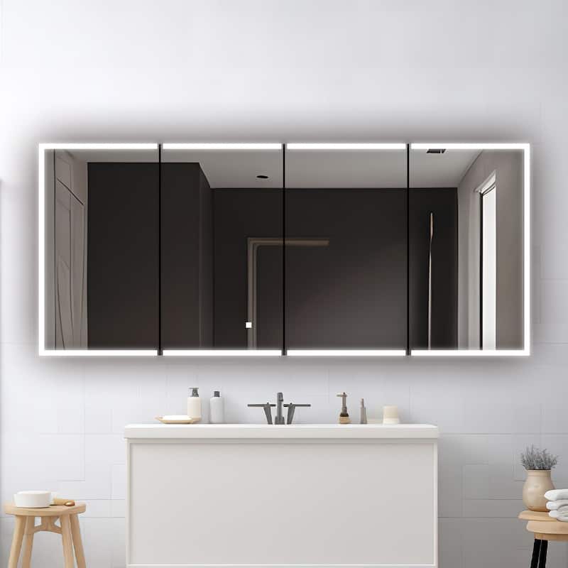 Medicine Cabinet With Light 72W x 32H x 5D - 72"X32"