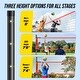 preview thumbnail 3 of 5, Portable Volleyball Net Set System for Backyard 32' L x 3' H