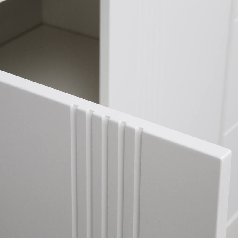 Modern Sideboard Buffet Cabinet with 3 Large Drawers, Living Room Accent Cabinet Entryway Storage Cabinet