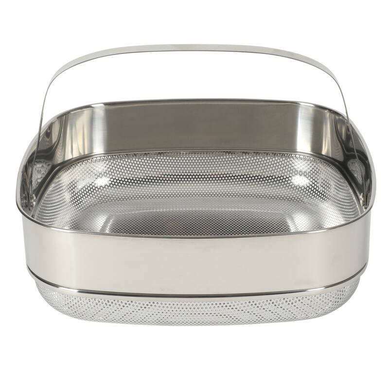 Crock Pot Northvale 5.3 Quart Ceramic Nonstick Sauté Pan with Steamer Basket & Lid, Cast Aluminum Induction Base