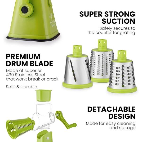 Zulay Kitchen Rotary Cheese Grater On Sale Bed Bath & Beyond 40042534