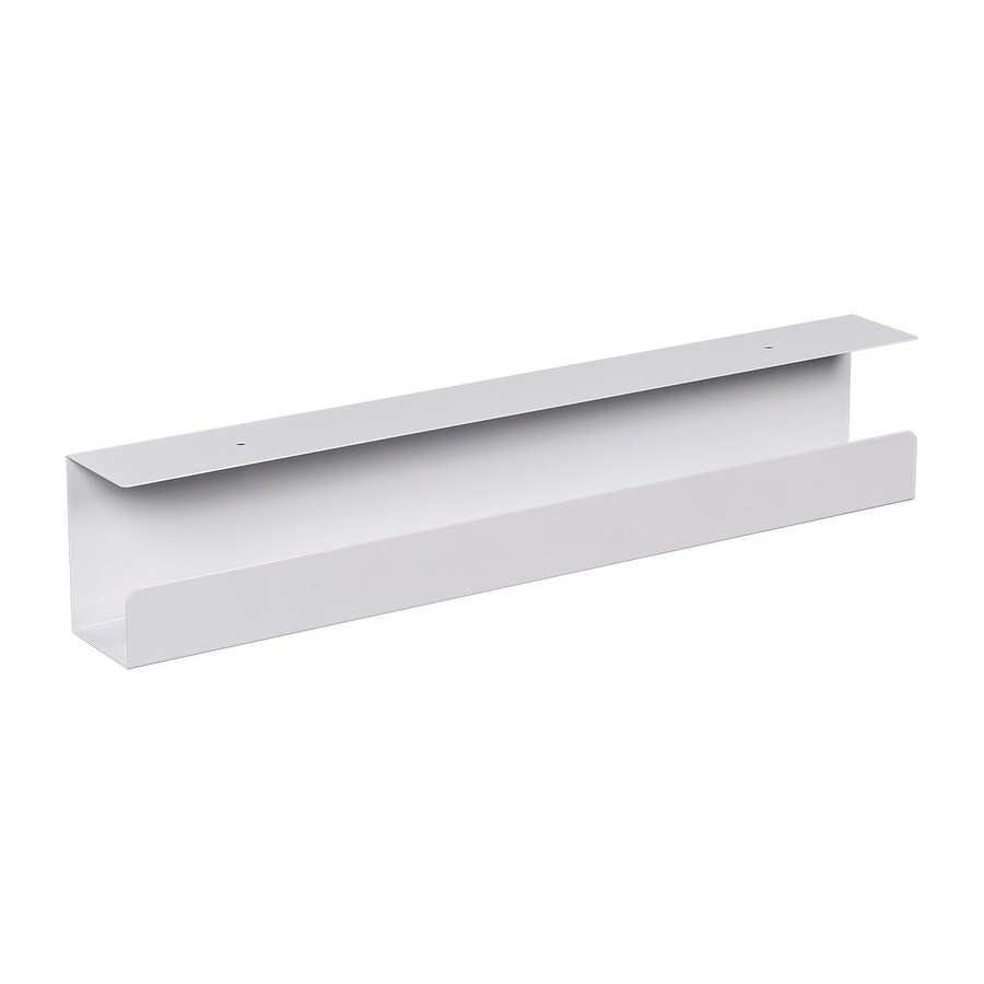 Shop Monoprice Under Desk Cable Tray Steel With Power Supply And