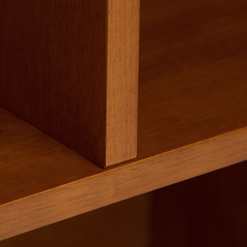 WYNDENHALL Tierney 35 inch Solid Wood 6 Cubbie Bookcase (Set of 2) - 35"W x 14"D x 64"H.