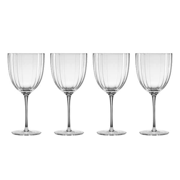 Curva All- Purpose Wine Glasses, Set of 4 - Lenox