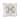HiEnd Accents Madison Velvet Embroidered White Square Pillow, 18" x 18", 1PC
