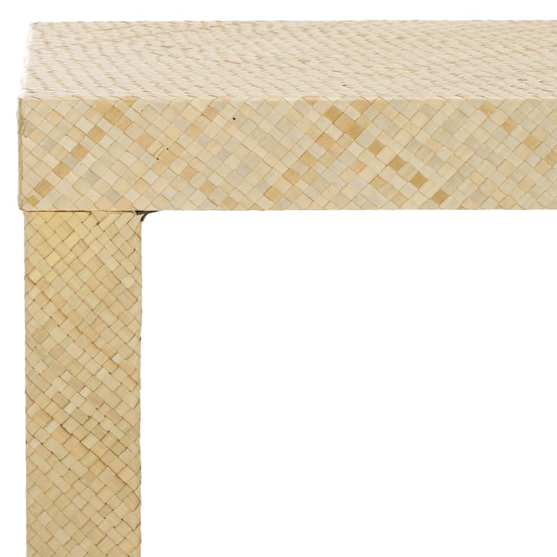 SAFAVIEH Apis Raffia 2-Shelf Console Table - 42"W x 12"D x 31"H