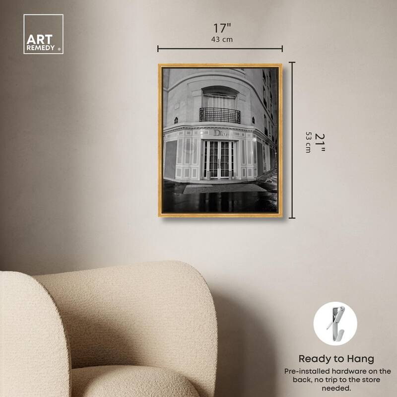 Couture Corner Canvas by Art Remedy