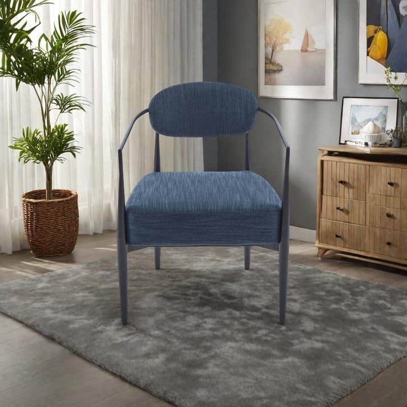 Mid-Century Modern Accent Chair with Tapered Legs