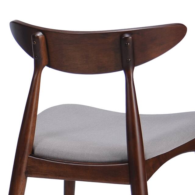 Barron Mid-century Dining Chairs (Set of 2) by Christopher Knight Home - 22.50" W x 19.75" L x 28.75" H