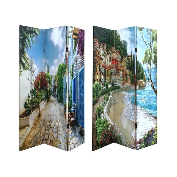 slide 1 of 1, Double Sided Canvas Screen (wanderlust)