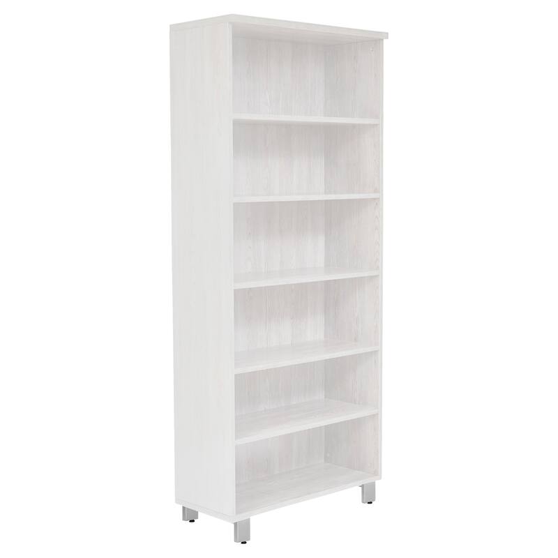 Rye Studio Tivoli Contemporary Open Bookcase with 6 Shelves