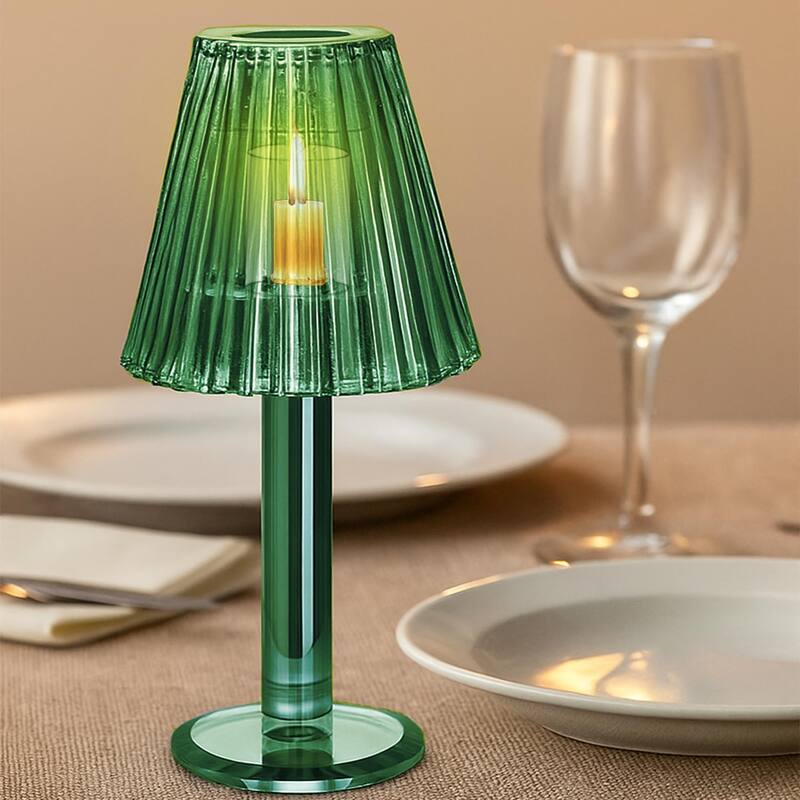 Aria Home Ceramic Taper Candle Holder Set of Two Table Centerpiece