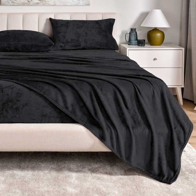 Bare Home Velvety Soft Microplush Sheet Set