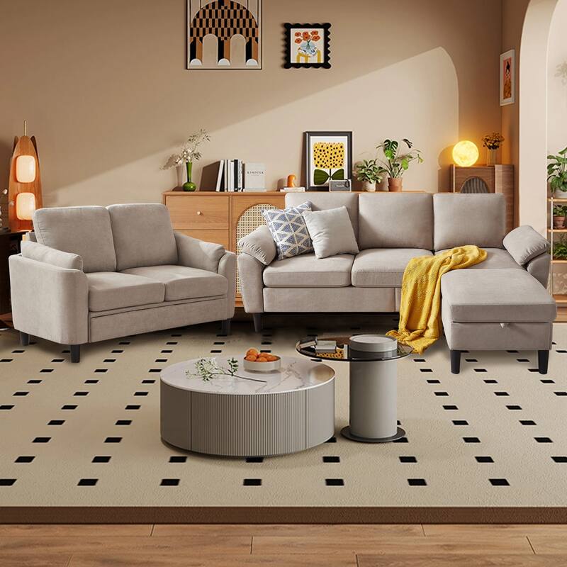 3-Pieces living room set