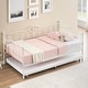 preview thumbnail 12 of 24, Heavy Duty Metal Daybed With Trundle Platform Sofa Bed for Bedroom