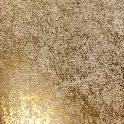 Galerie Wallcoverings Gold Marble Non-woven Metallic Wallpaper Roll - 33 feet x 21 inches