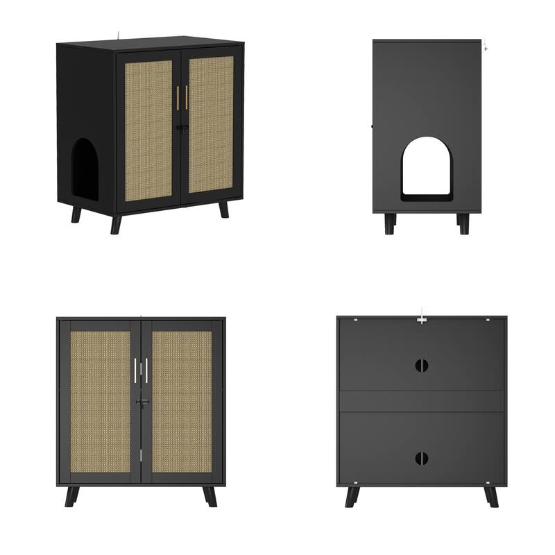 Litter Box Enclosure Cat Litter Box Furniture End Table Sofa Tbale