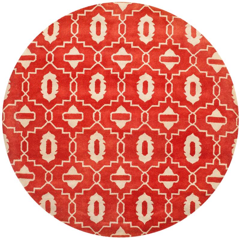 SAFAVIEH Handmade Chatham Patroula Modern Moroccan Wool Rug