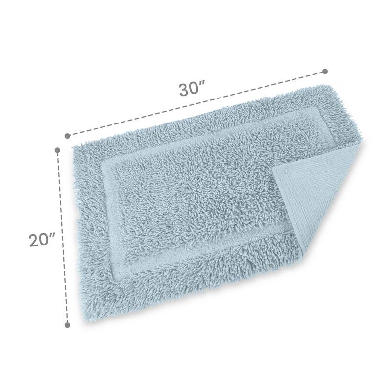 Martex 100% Cotton Quick Dry Ultra Soft & Absorbent Non Slip Bath Rug