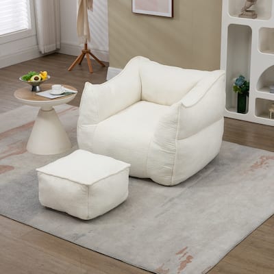 Bean Bag for Adults and Kids chair Lazy Sofa lounger High Back Couch for Indoor & Outdoor