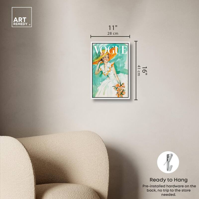 In the Summer Breeze Cover Canvas by Art Remedy
