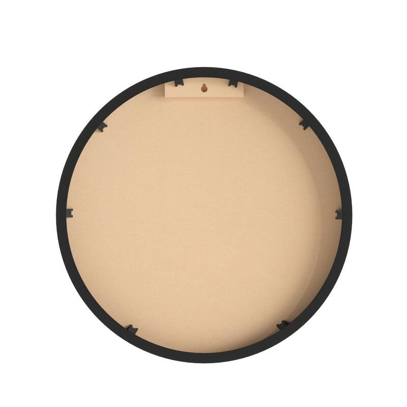 Set of 2 Commercial Grade Round Wood Framed Wall Mount Chalkboards