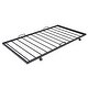preview thumbnail 9 of 10, Twin Metal Bunk Bed with Bookshelf and Trundle in Black